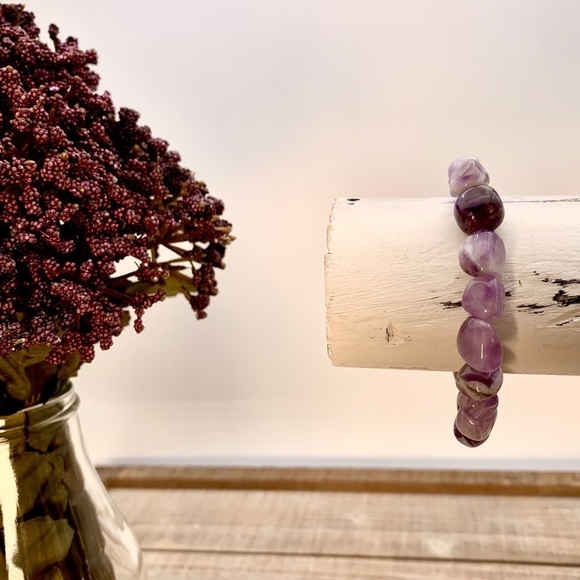 Jewelry - Amethyst Chakra Boho Bracelet